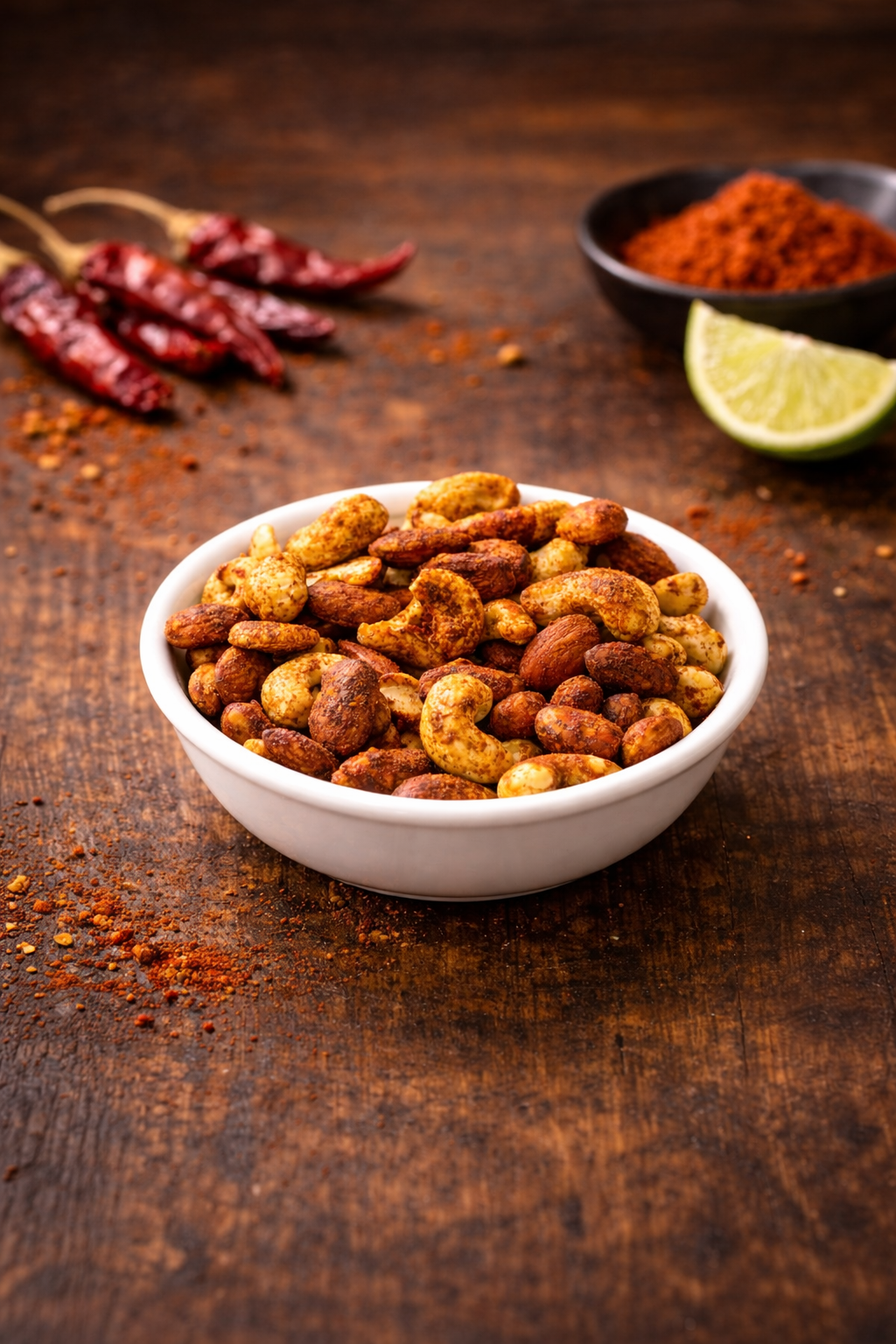 Lime-Chilli Nuts