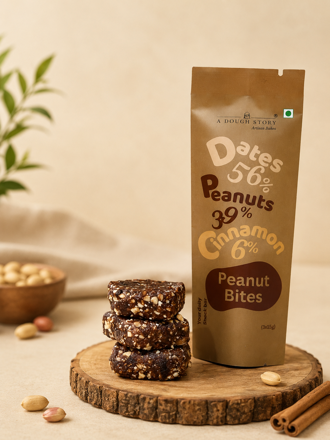 Peanut Cinnamon Bites